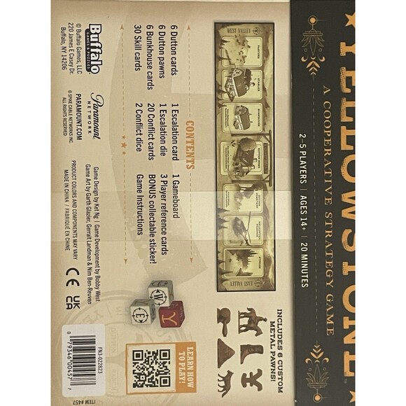 YELLOWSTONE GAME, NEW WITH WOODEN BOX, EXCELLENT CONDITION - Picture 11 of 11